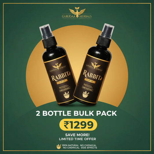 Rabbit Herbal Hair Oil – 100% Stronger, Healthier Growth