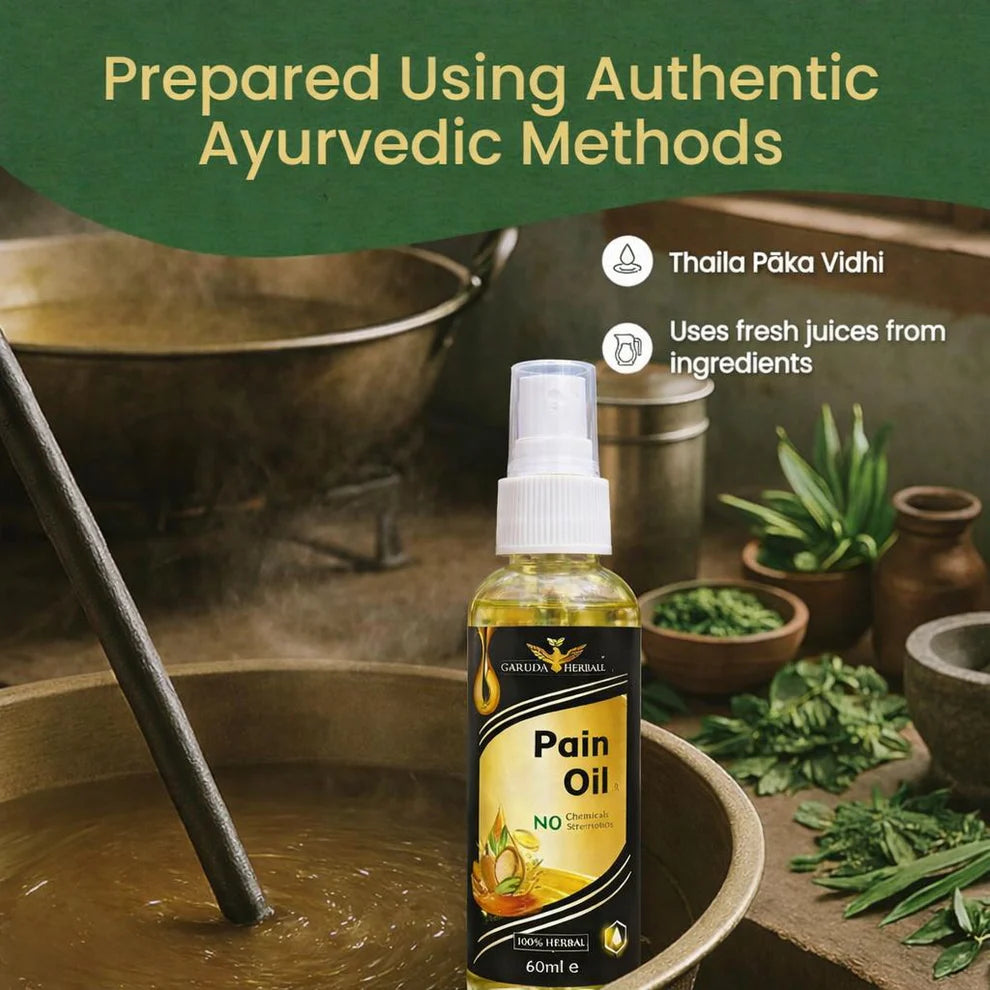 Garuda Herbal Pain Relief and Massage Oil